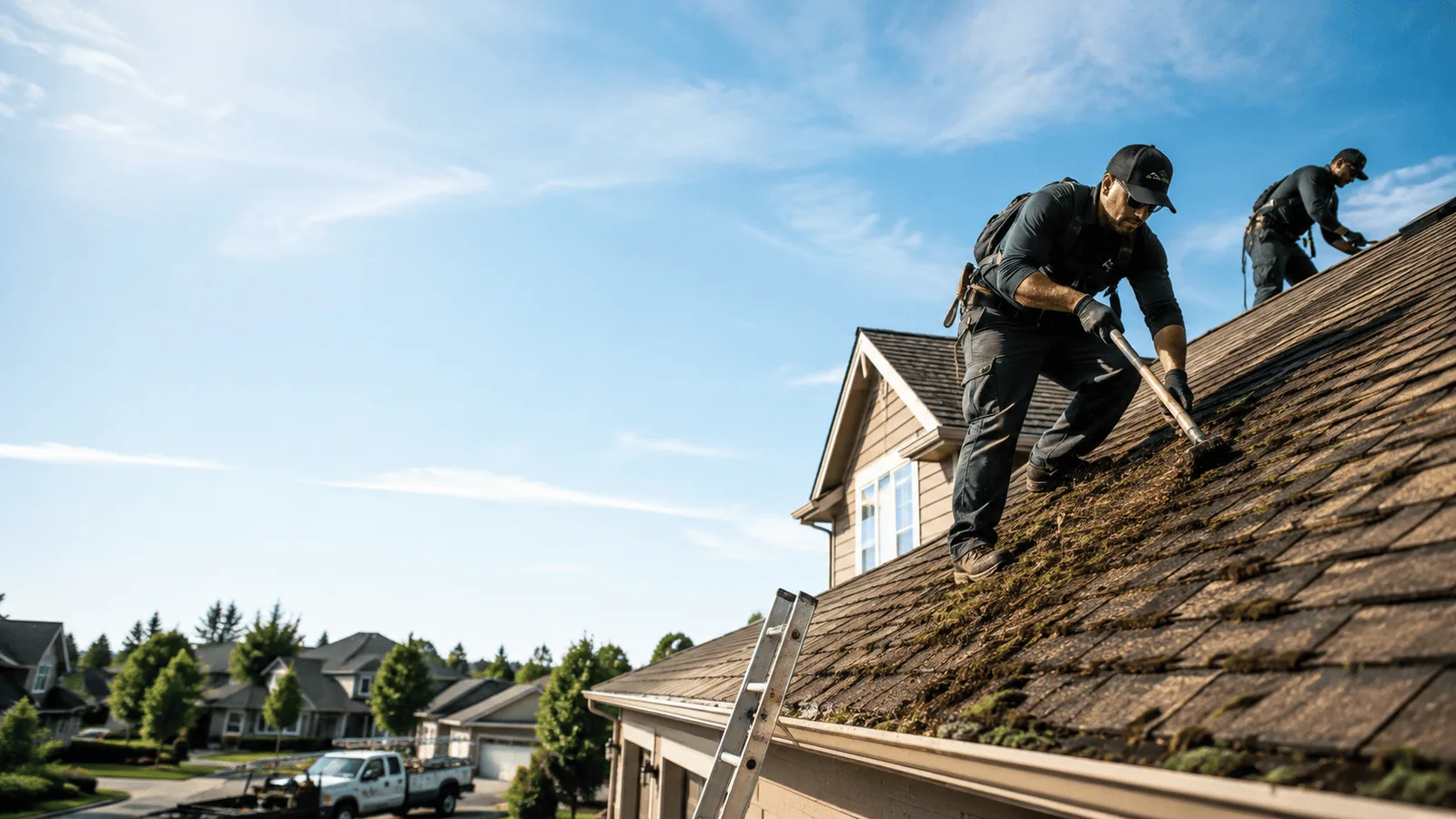 Roof Moss Removal in Temple, NH near me